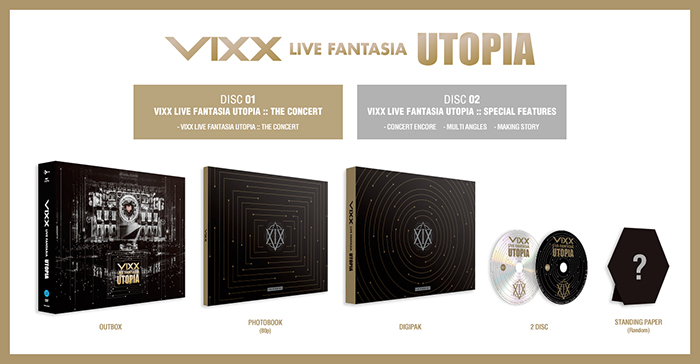 VIXX - LIVE FANTASIA UTOPIA DVD