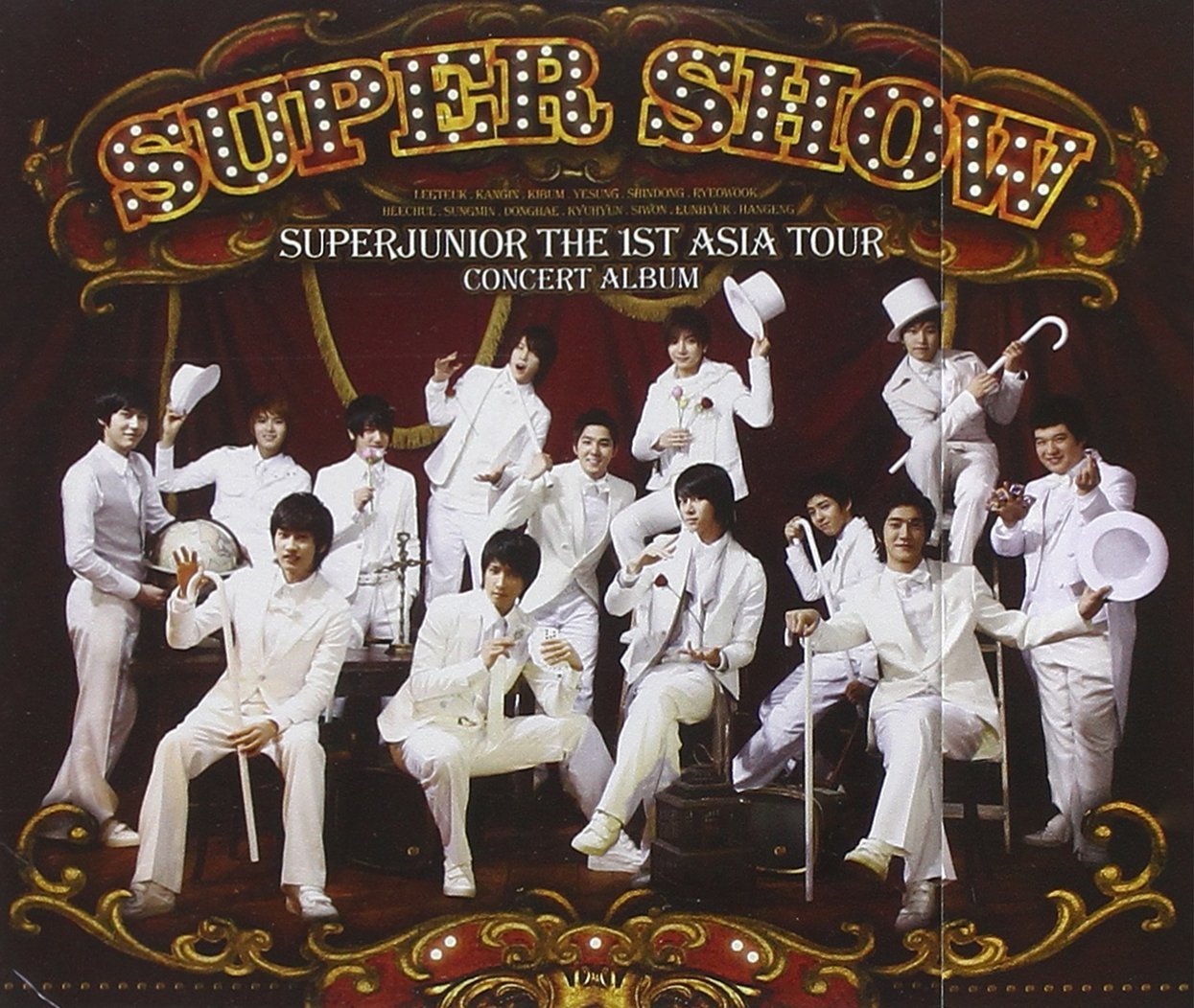 SUPER JUNIOR - SUPER SHOW: THE 1ST ASIA TOUR CD