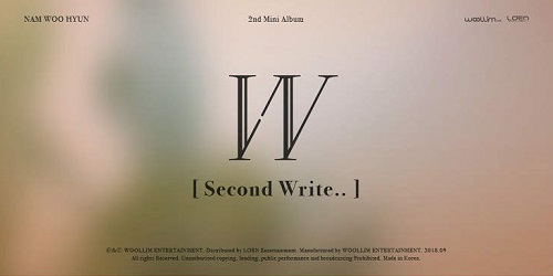 ナム・ウヒョン(NAM WOO HYUN) - SECOND WRITE.. [A Ver.]