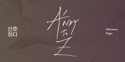 ANDY - A'NDY to Z 선호:하다 [Afternoon Ver.]
