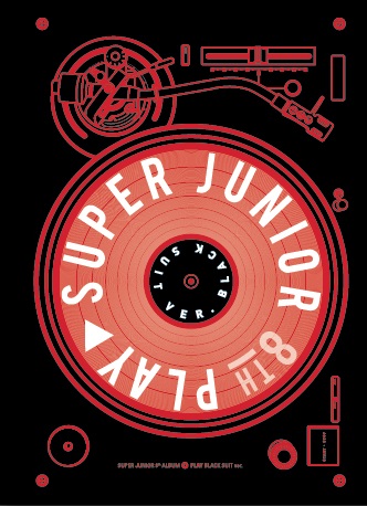 SUPER JUNIOR - 8集 PLAY [Black Suit Ver.]