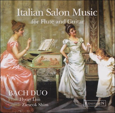 바흐 듀오(BACH DUO) - ITALIAN SALON MUSIC FOR FLUTE AND GUITAR