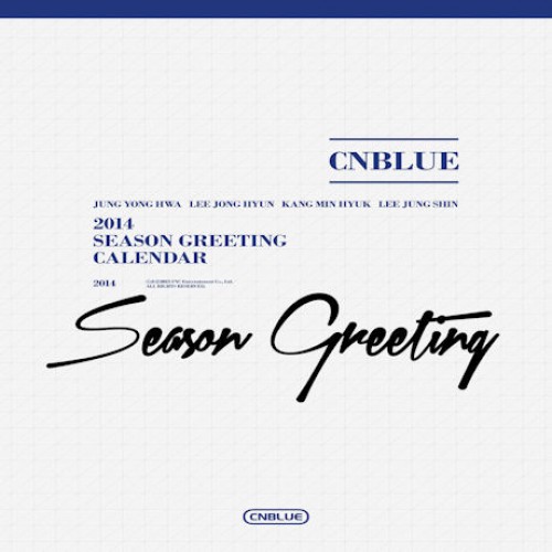 CNBLUE - 2014 SEASONS GREETINGS [卓上型]