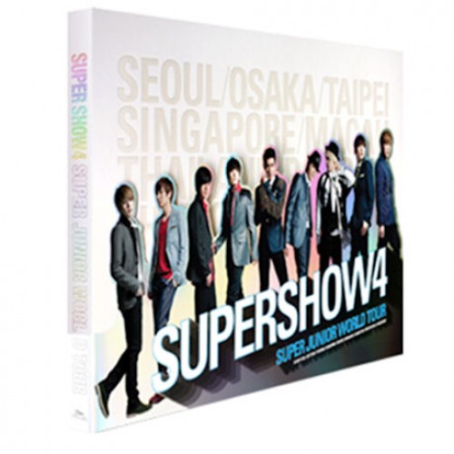 SUPER JUNIOR - SUPER SHOW 4 World Tour Concert Photobook