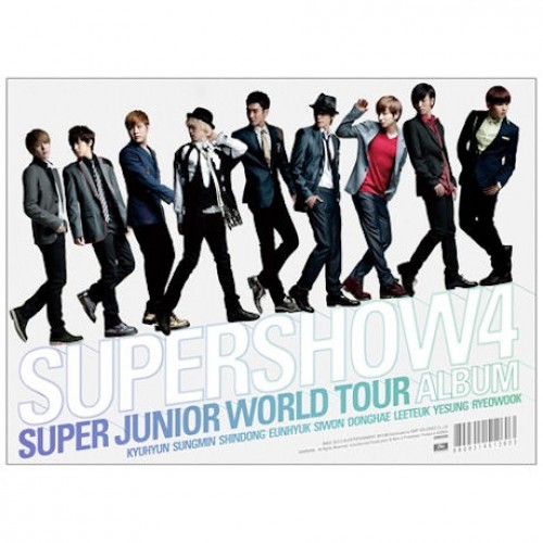 SUPER JUNIOR - SUPER SHOW 4 THE WORLD TOUR CD