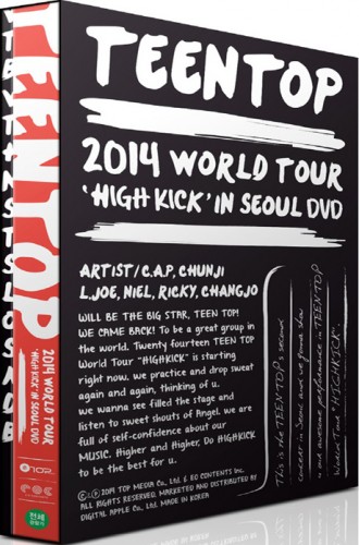 틴탑(TEEN TOP) - HIGH KICK IN SEOUL: TEENTOP 2014 WORLD TOUR [2DVD+포토북]