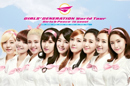 소녀시대 - WORLD TOUR GIRLS & PEACE IN SEOUL DVD
