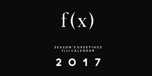 f(x) - 2017 SEASON'S GREETING