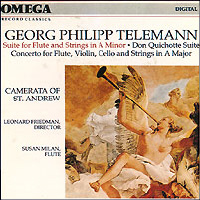 GEORG PHILIPP TELEMANN - SUITE FOR FLUTE AND STRINGSS IN A MINOR