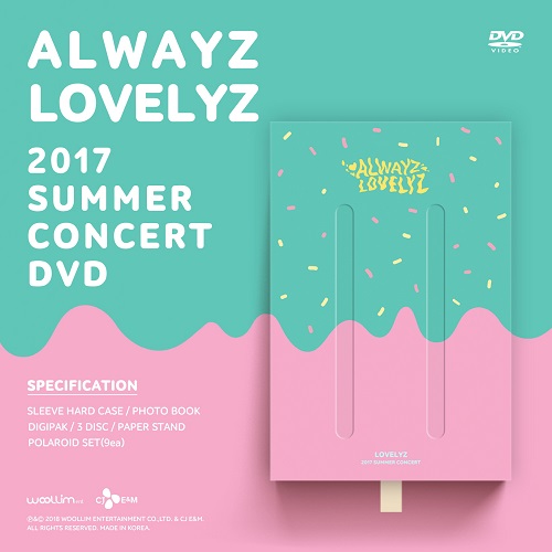 LOVELYZ - 2017 SUMMER CONCERT ALWAYZ DVD