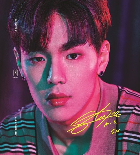 MONSTA X - ALL ABOUT LUV [Shownu - Standard Casemade Book 7] [輸入盤]
