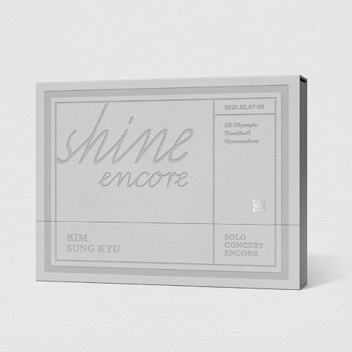 キム・ソンギュ(KIM SUNG KYU) - Solo Concert SHINE ENCORE DVD