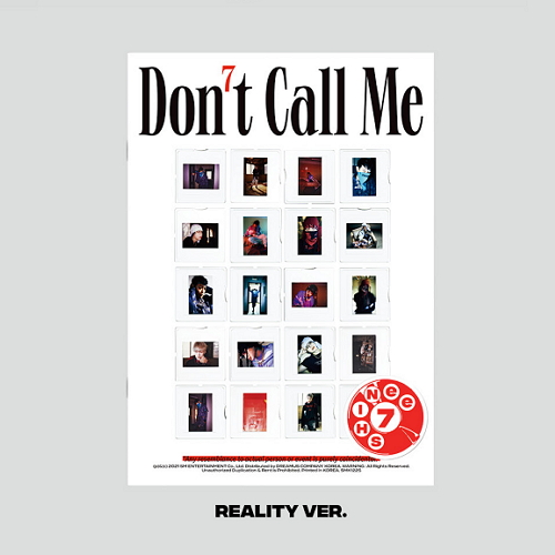 SHINEE - 7集 DON'T CALL ME [PhotoBook - Reality Ver.]