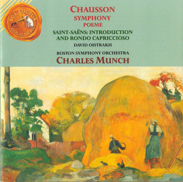 CHARLES MUNCH – CHAUSSON / SAINT-SAËNS