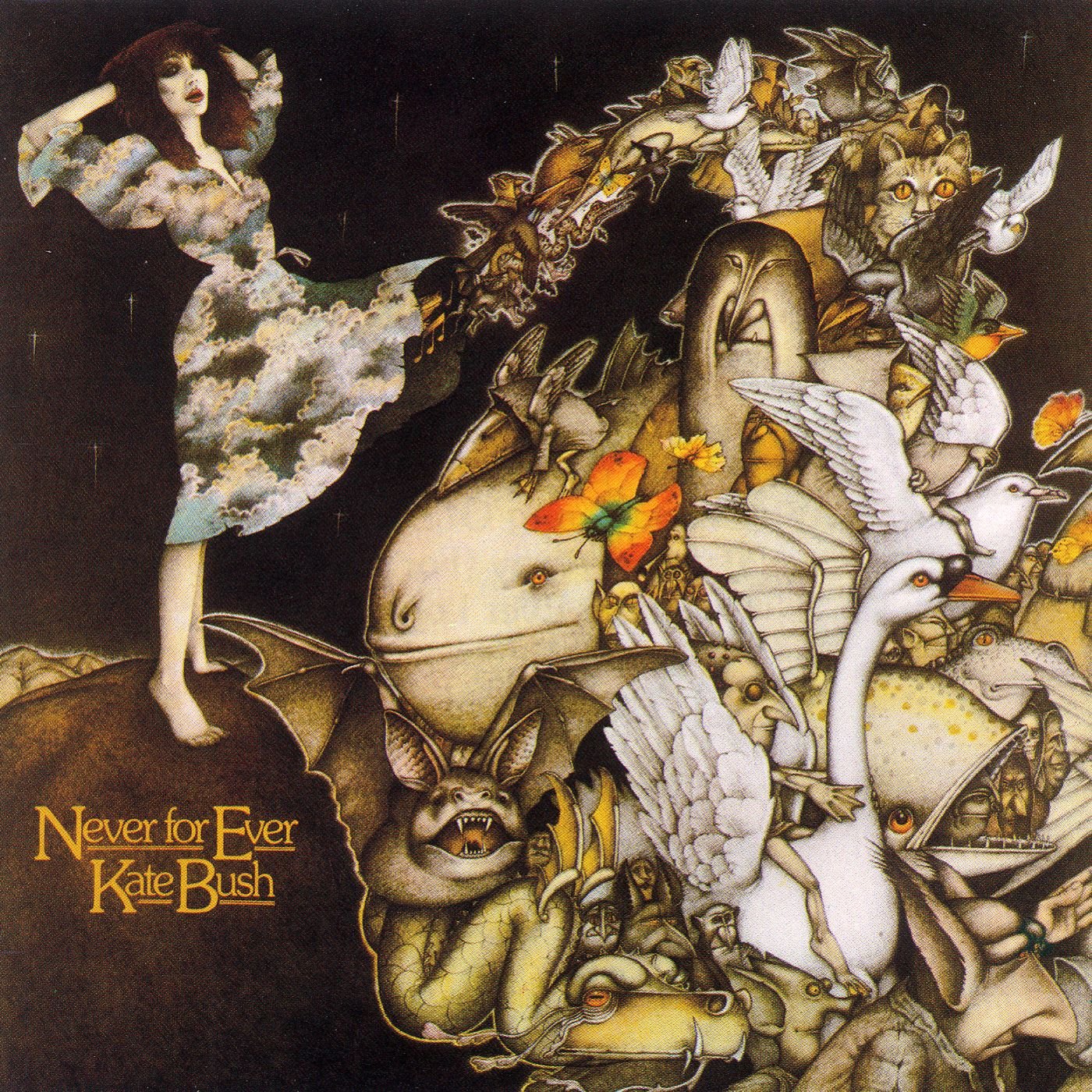 KATE BUSH - NEVER FOR EVER [수입]