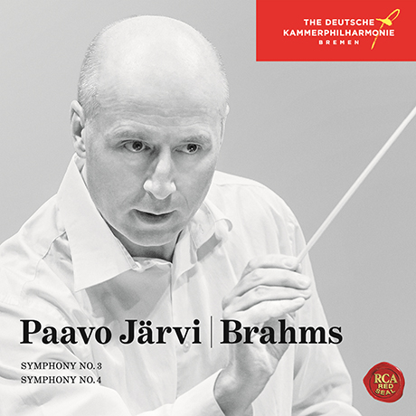 PAAVO JARVI - BRAHMS : SYMPHONY NO.3,4