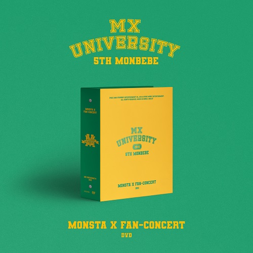 MONSTA X - 2021 FAN-CONCERT MX UNIVERSITY DVD