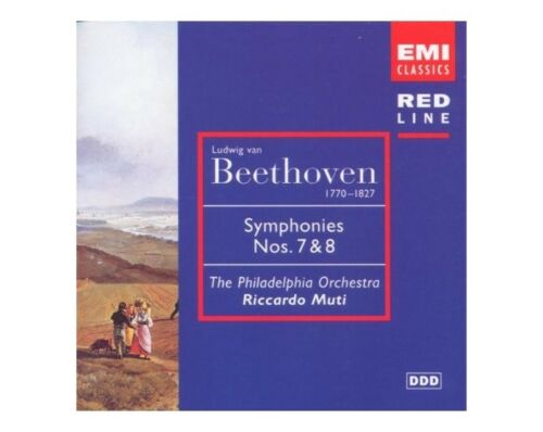 RICCARDO MUTI - BEETHOVEN : SYMPHONIES NOS. 7 & 8 [RED LINE]
