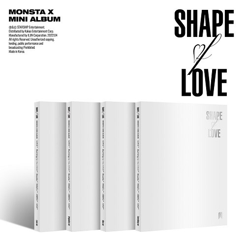 MONSTA X - SHAPE of LOVE [Random Ver.]