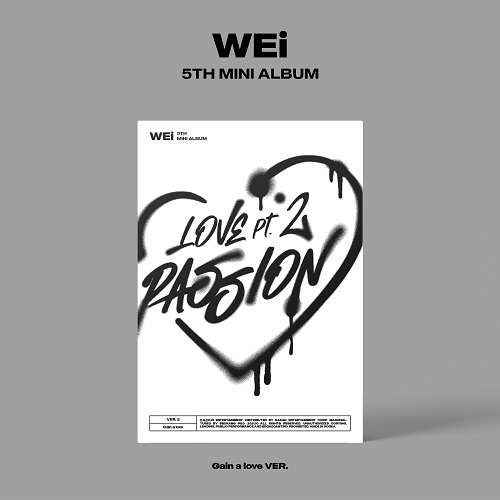WEi - Love Pt.2 : Passion [Gain a love Ver.]