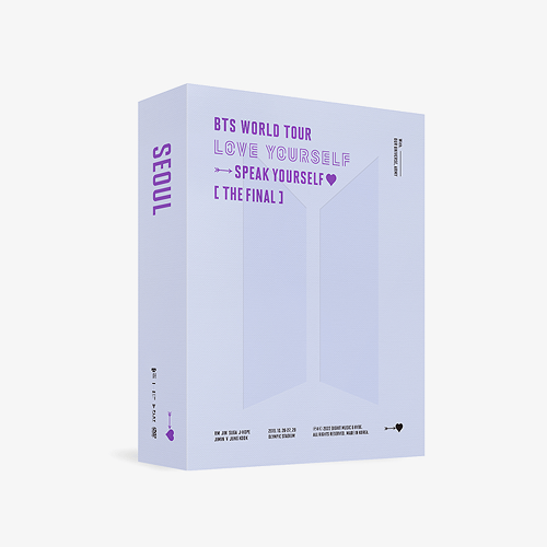 防弾少年団(BTS) - World Tour LOVE YOURSELF : SPEAK YOURSELF [THE FINAL] DVD