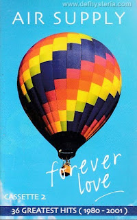 AIR SUPPLY - FOREVER LOVE 36 GREATEST HITS [1980-2001] [CASSETTE TAPE]
