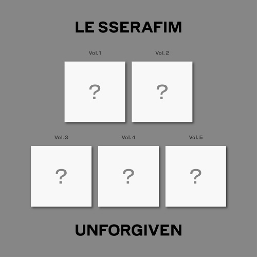 LE SSERAFIM - UNFORGIVEN [Compact Ver. - Random Cover]