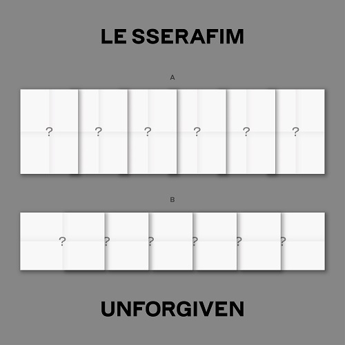 LE SSERAFIM - UNFORGIVEN [Weverse Albums Ver. - Random Cover]