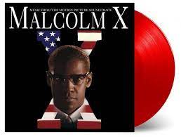 O.S.T - MALCOLM X [RED TRANSPARENT COLOR] [수입] [LP/VINYL] K