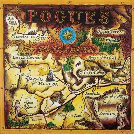 THE POGUES - HELL'S DITCH [수입] [LP/VINYL] 