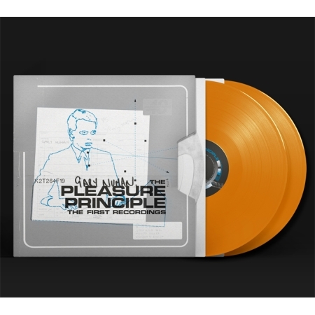 GARY NUMAN - THE PLEASURE PRINCIPLE : THE FIRST RECORDINGS [ORANGE COLOR] [수입] [LP/VINYL] 