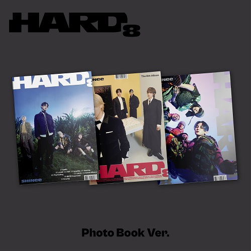 SHINee - 8集 HARD [Photo Book Ver. - Random Cover]