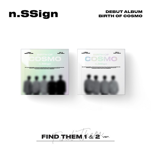 n.SSign - BIRTH OF COSMO [Find Them 1 / Find Them 2 Ver. - Random Cover]