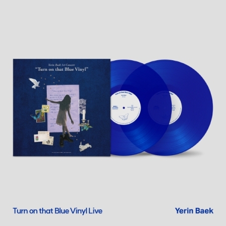 백예린 - TURN ON THAT BLUE VINYL [단독공연 라이브 특별반] [LP/VINYL]