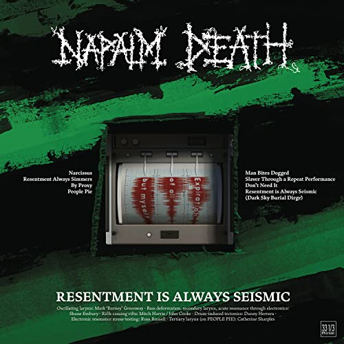 NAPALM DEATH - RESENTMENT IS ALWAYS SEISMIC: A FINAL THROW OF THROES [수입] [LP/VINYL] 