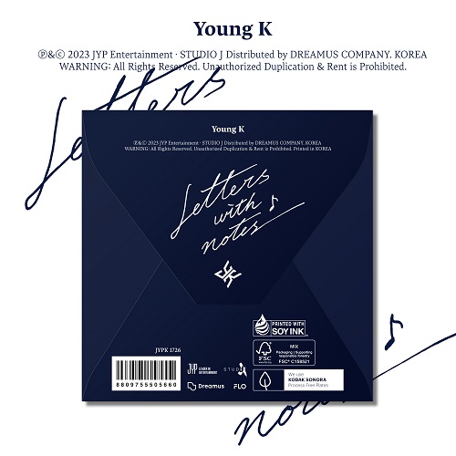 Young K - Letters with notes [Digipack Ver.]
