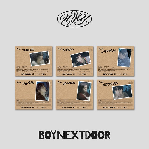 BOYNEXTDOOR - WHY.. [LETTER Ver. - Random Cover]