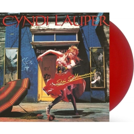 CYNDI LAUPER - SHE'S SO UNUSUAL [RED COLOR] [수입] [LP/VINYL]