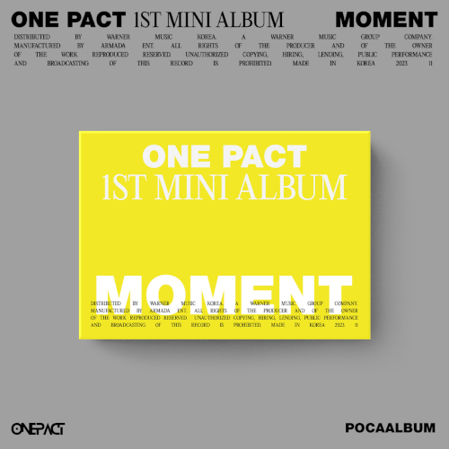 ONE PACT - MOMENT [Poca Album]