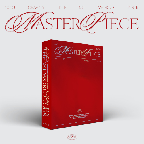 CRAVITY - 2023 THE 1ST WORLD TOUR ‘MASTERPIECE’ DVD